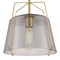 Westinghouse Pendant 60W Hallein Champagne Brass Smoke Grey Glass 6125100 - alternate 4